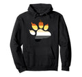 Lgbt Papa Mens Gay Pride Month Paw Hoodie - Aesthetic Graphic Men Women - T-Shirt, Sweatshirt, Hoodie