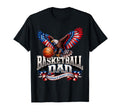 Basketball Dad American Flag T-Shirt - Streetwear Style Men Women - T-Shirt, Sweatshirt, Hoodie