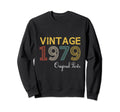 Year 1979 Gift Birthday Mom Dad Sweatshirt - Trendy Graphic Unisex - T-Shirt, Sweatshirt, Hoodie