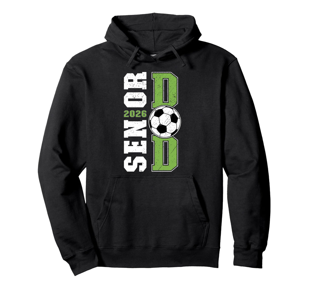 Soccer Senior Dad Senior Soccer Hoodie - Custom Art Print for Adults - T-Shirt, Sweatshirt, Hoodie