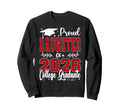 Proud Daughter 2026 College Sweatshirt - Aesthetic Graphic for Adults - T-Shirt, Sweatshirt, Hoodie