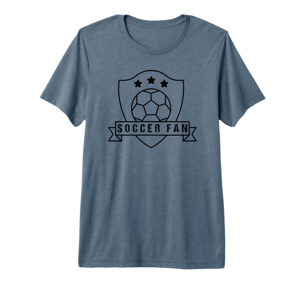 Soccer Fan Funny Soccer Sports Tri Blend T-Shirt - Streetwear Style Unisex - T-Shirt, Sweatshirt, Hoodie