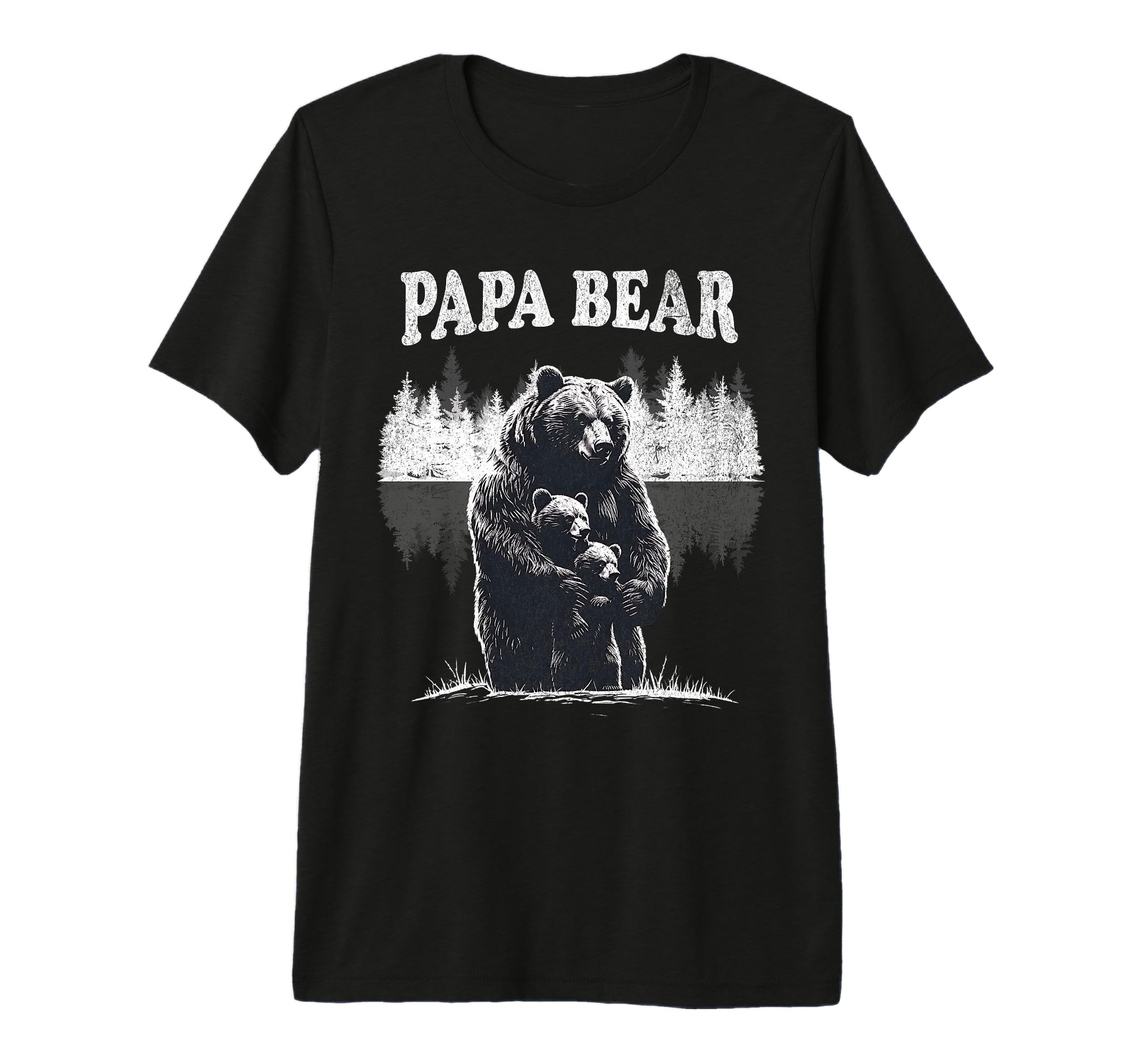 Papa Bear Bear Pajamas Fathers T-Shirt - Casual Everyday Wear Men Women - T-Shirt, Sweatshirt, Hoodie