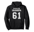 Number 61 Custom Proud Soccer Hoodie - Fun Novelty Design for Adults - T-Shirt, Sweatshirt, Hoodie