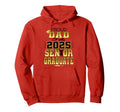 Proud Dad Father 2025 Senior Graduate Hoodie - Streetwear Style Men Women - T-Shirt, Sweatshirt, Hoodie