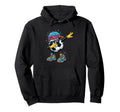 Funny Soccer Ball Dabbing Character Hoodie - Streetwear Style for Adults - T-Shirt, Sweatshirt, Hoodie