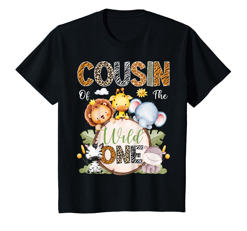 Cousin Wild One 1St Birthday T-Shirt - Casual Everyday Wear Men Women - T-Shirt, Sweatshirt, Hoodie