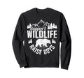 Support Wildlife Raise Mom Dad Sweatshirt - Novelty Apparel for Adults - T-Shirt, Sweatshirt, Hoodie
