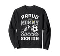 Proud Mommy Soccer Senior Class 2026 Sweatshirt - Minimalist Print Unisex - T-Shirt, Sweatshirt, Hoodie
