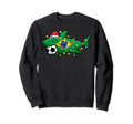 Santa Shark Soccer Football Lights Sweatshirt - Streetwear Style Men Women - T-Shirt, Sweatshirt, Hoodie