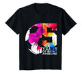 5 Years Being Awesome Soccer 5Th Birthday T-Shirt - Graphic Print Unisex - T-Shirt, Sweatshirt, Hoodie