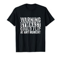 Warning Gymnast Could Flip Funny T-Shirt - Streetwear Style for Adults - T-Shirt, Sweatshirt, Hoodie