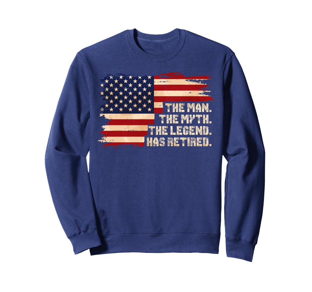Retirement Legend Has Retired Sweatshirt - Casual Everyday Wear for Adults - T-Shirt, Sweatshirt, Hoodie