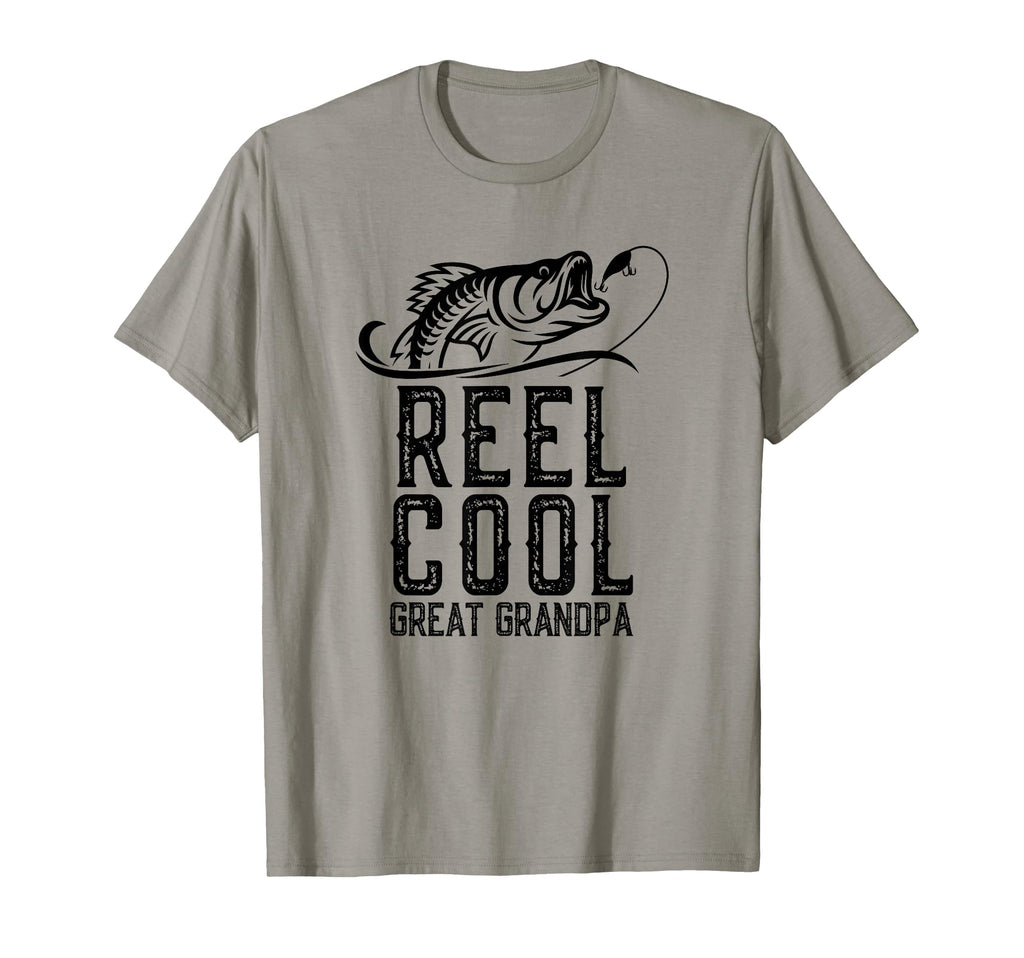 Reel Great Grandpa Fishing Funny T-Shirt - Aesthetic Graphic Unisex - T-Shirt, Sweatshirt, Hoodie