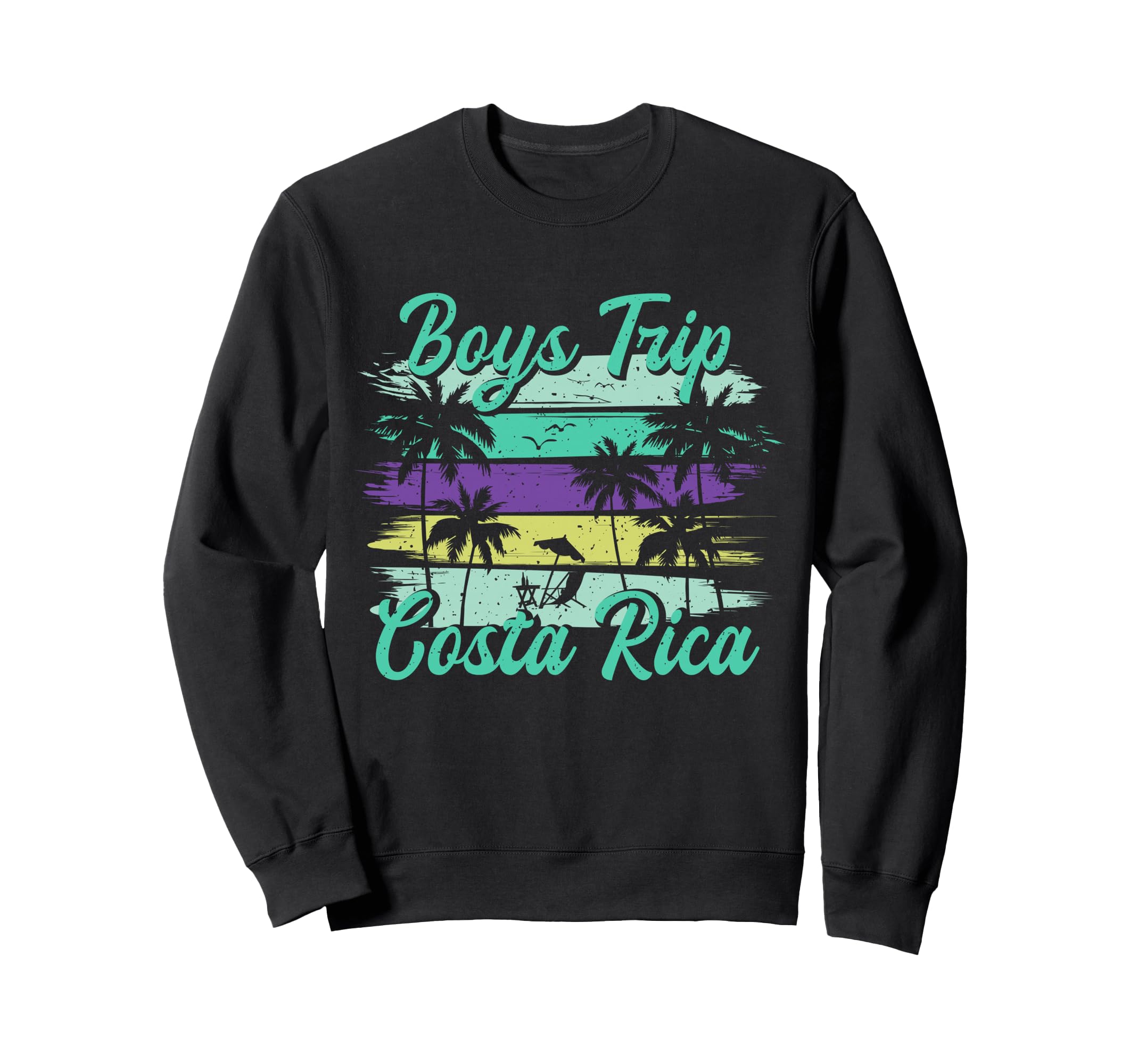 Costa Rica Matching Guys Trip Sweatshirt - Aesthetic Graphic Men Women - T-Shirt, Sweatshirt, Hoodie