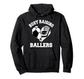 Busy Raising Ballers Soccer Hockey Hoodie - Aesthetic Graphic Men Women - T-Shirt, Sweatshirt, Hoodie