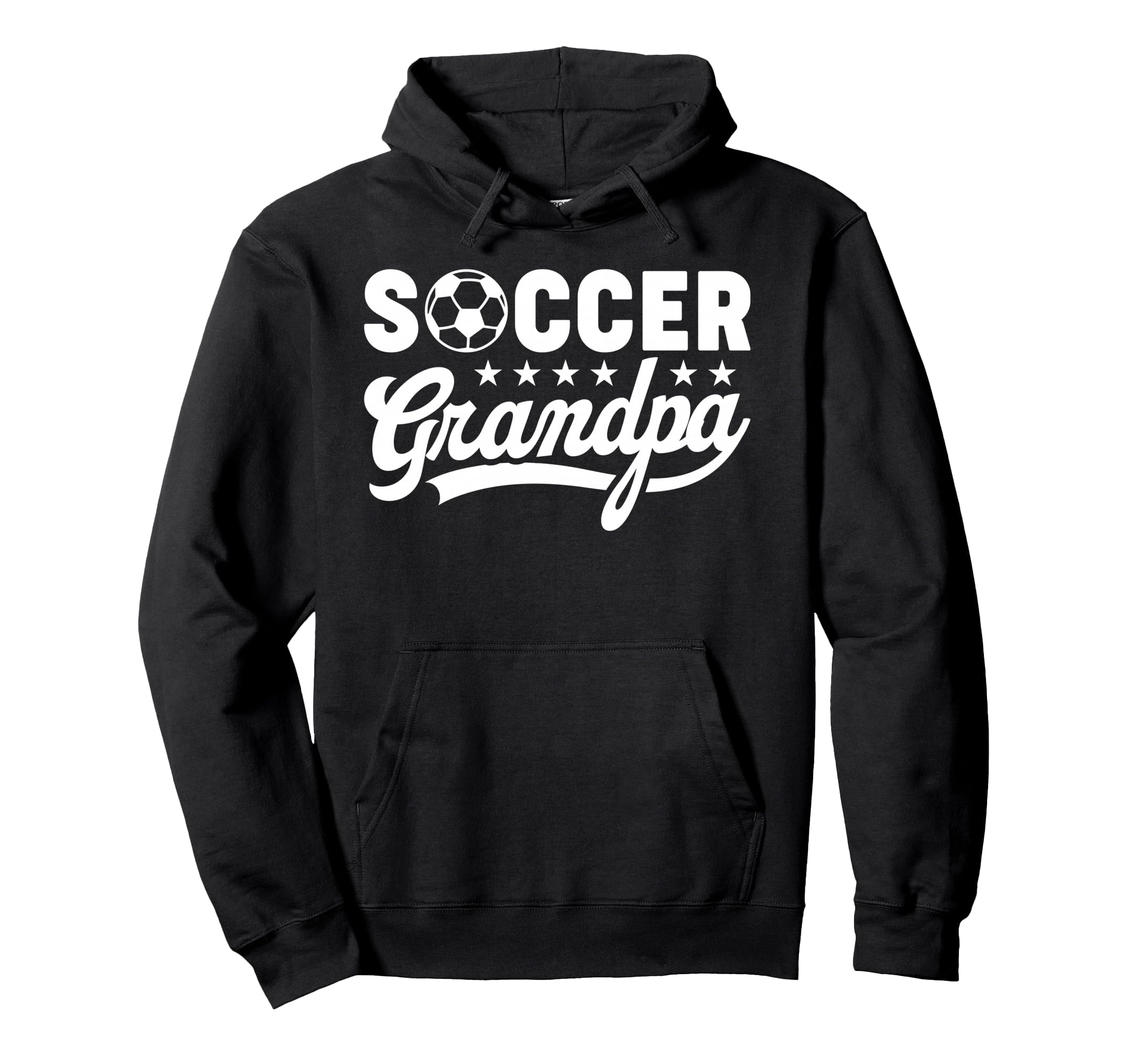 Soccer Grandpa Funny Sports Papa Hoodie - Custom Art Print Men Women - T-Shirt, Sweatshirt, Hoodie