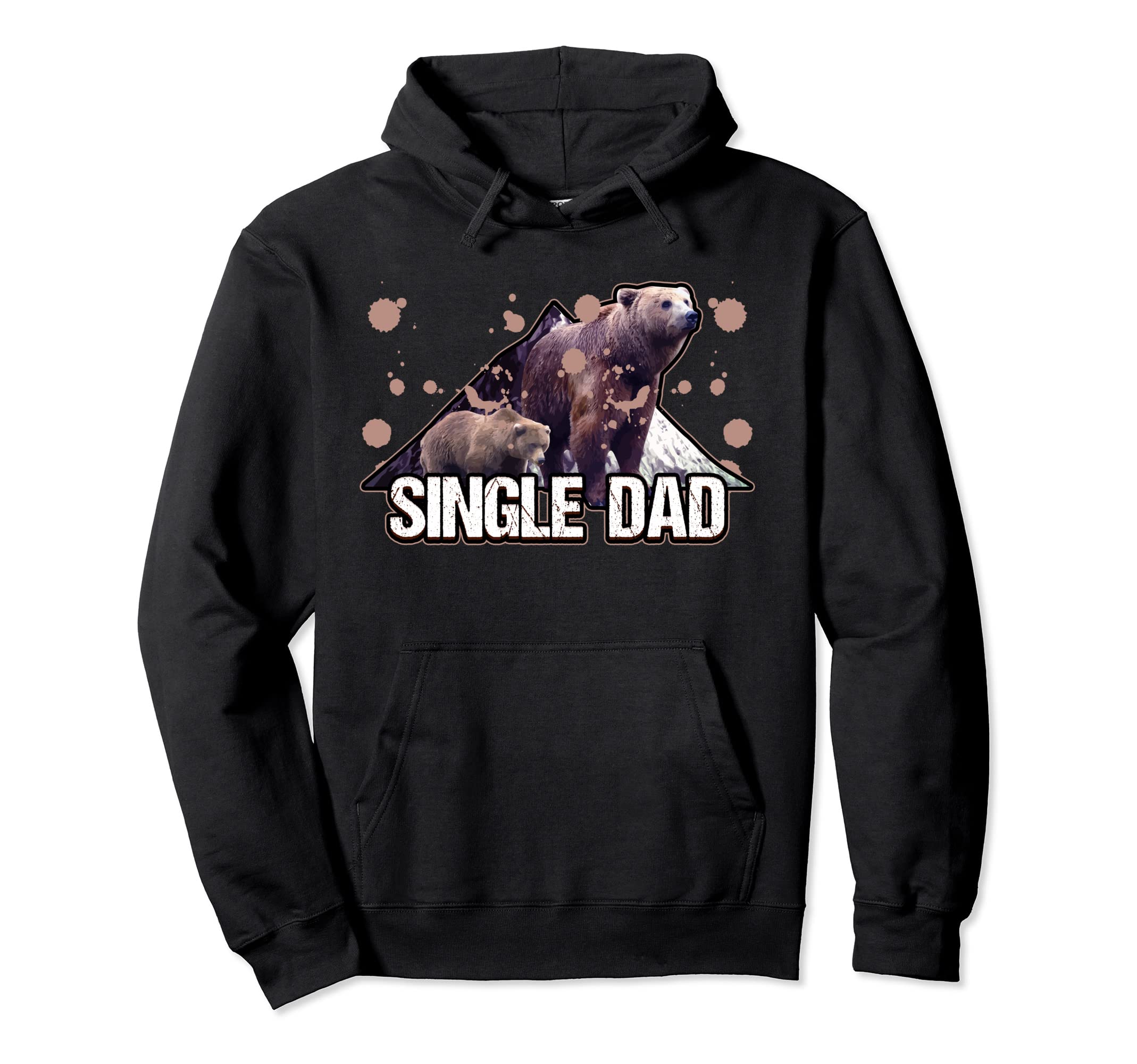 Single Dad 1 Children Birth Father Dad Hoodie - Graphic Print for Adults - T-Shirt, Sweatshirt, Hoodie