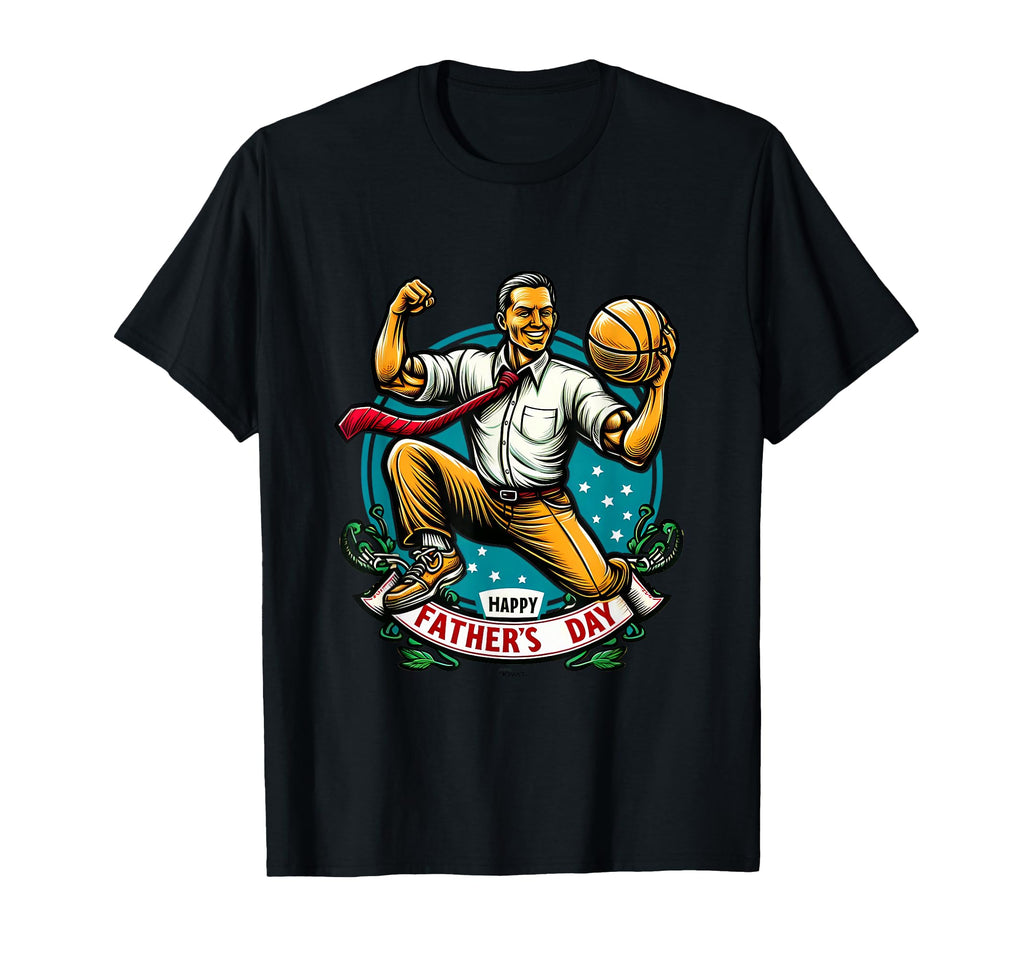 Mens Strong Basketball Dad Shows T-Shirt - Streetwear Style for Adults - T-Shirt, Sweatshirt, Hoodie