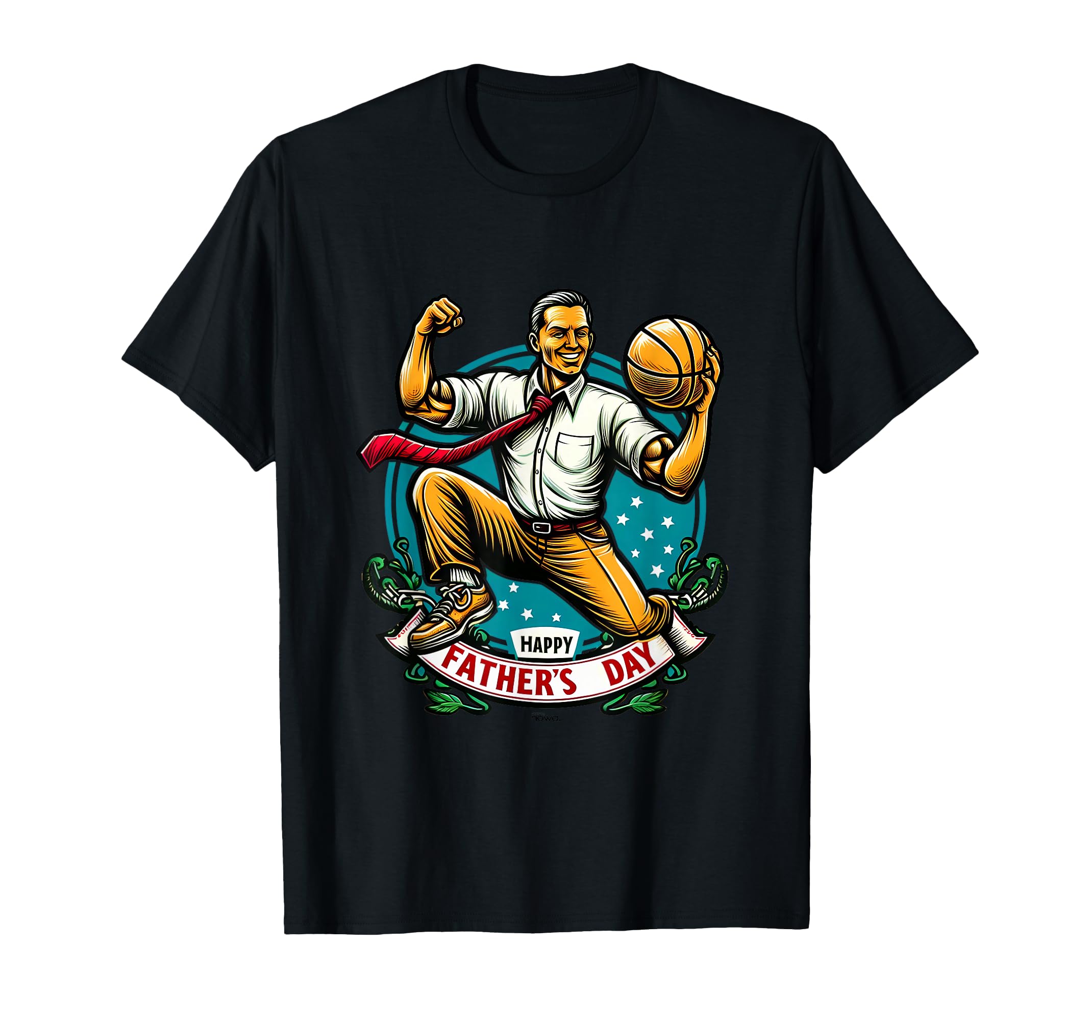 Mens Strong Basketball Dad Shows T-Shirt - Streetwear Style for Adults - T-Shirt, Sweatshirt, Hoodie