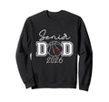 Proud Dad 2026 Senior Graduate Sweatshirt - Minimalist Print for Adults - T-Shirt, Sweatshirt, Hoodie