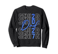Senior Dad Proud Dad Senior 2027 Sweatshirt - Aesthetic Graphic for Adults - T-Shirt, Sweatshirt, Hoodie