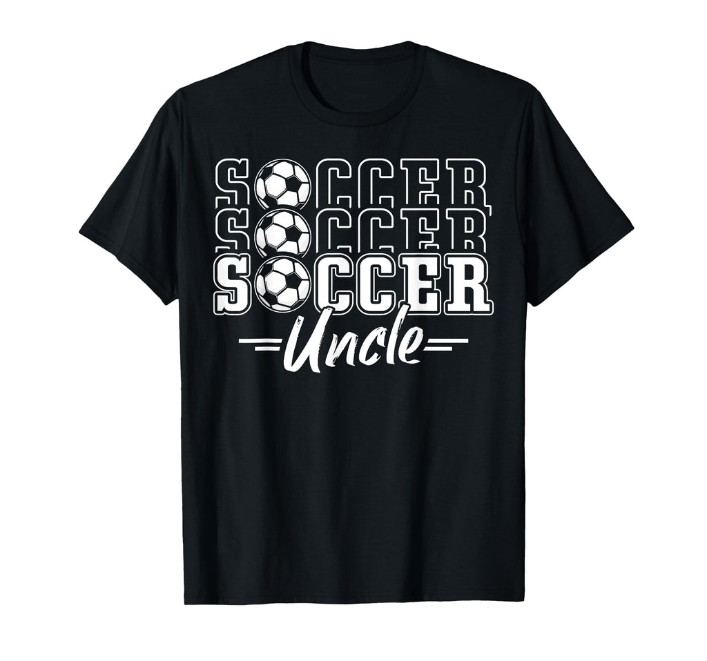 Proud Soccer Uncle Niece And Nephew T-Shirt - Graphic Print for Adults - T-Shirt, Sweatshirt, Hoodie