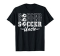 Proud Soccer Uncle Niece And Nephew T-Shirt - Graphic Print for Adults - T-Shirt, Sweatshirt, Hoodie