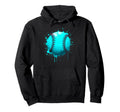 Paint Splash Baseball Ball Player Coach Hoodie - Graphic Print Unisex - T-Shirt, Sweatshirt, Hoodie