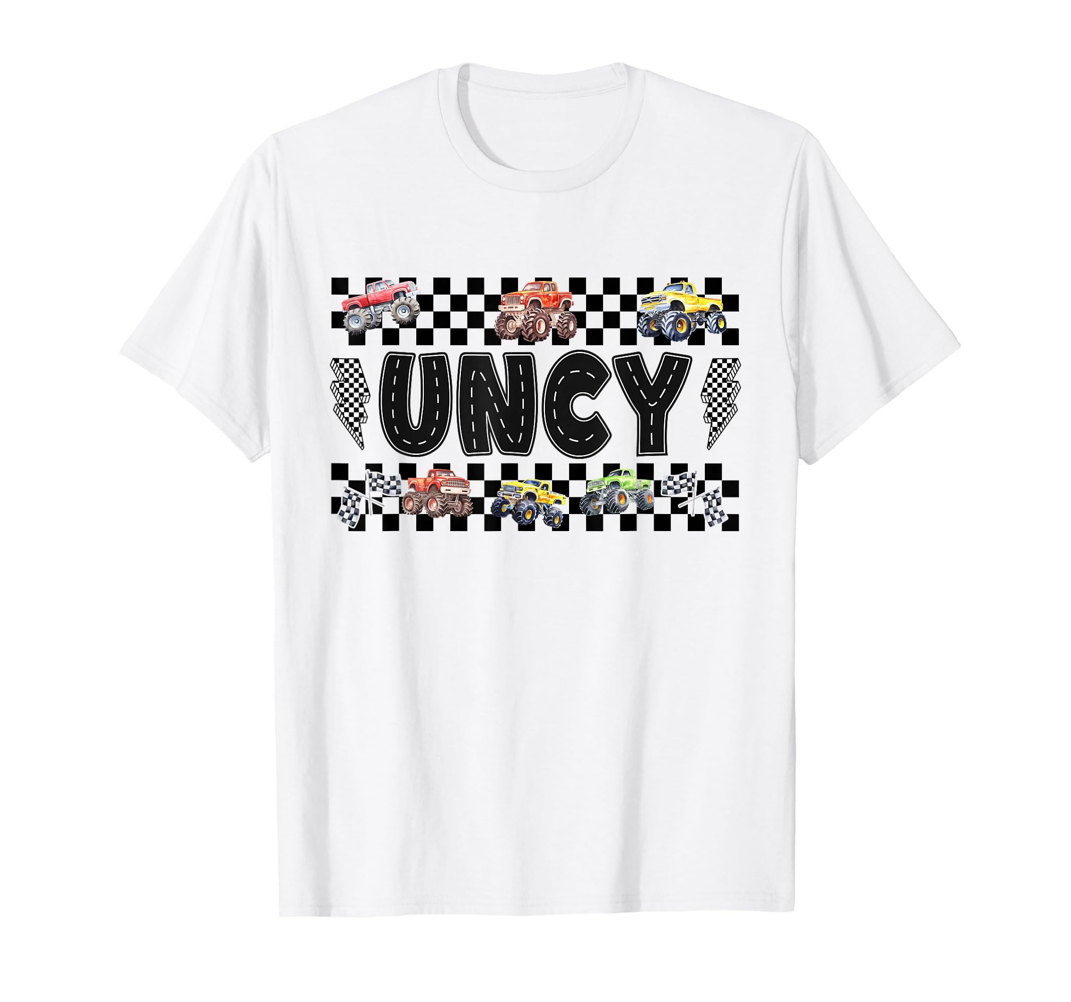 Uncy Monster Truck Family Crew T-Shirt - Fun Novelty Design for Adults - T-Shirt, Sweatshirt, Hoodie