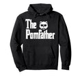 Pomfather Funny Pomeranian Dog Dad Hoodie - Aesthetic Graphic for Adults - T-Shirt, Sweatshirt, Hoodie