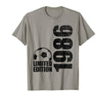 40 Years Old 1986 40Th Birthday Soccer T-Shirt - Streetwear Style Men Women - T-Shirt, Sweatshirt, Hoodie