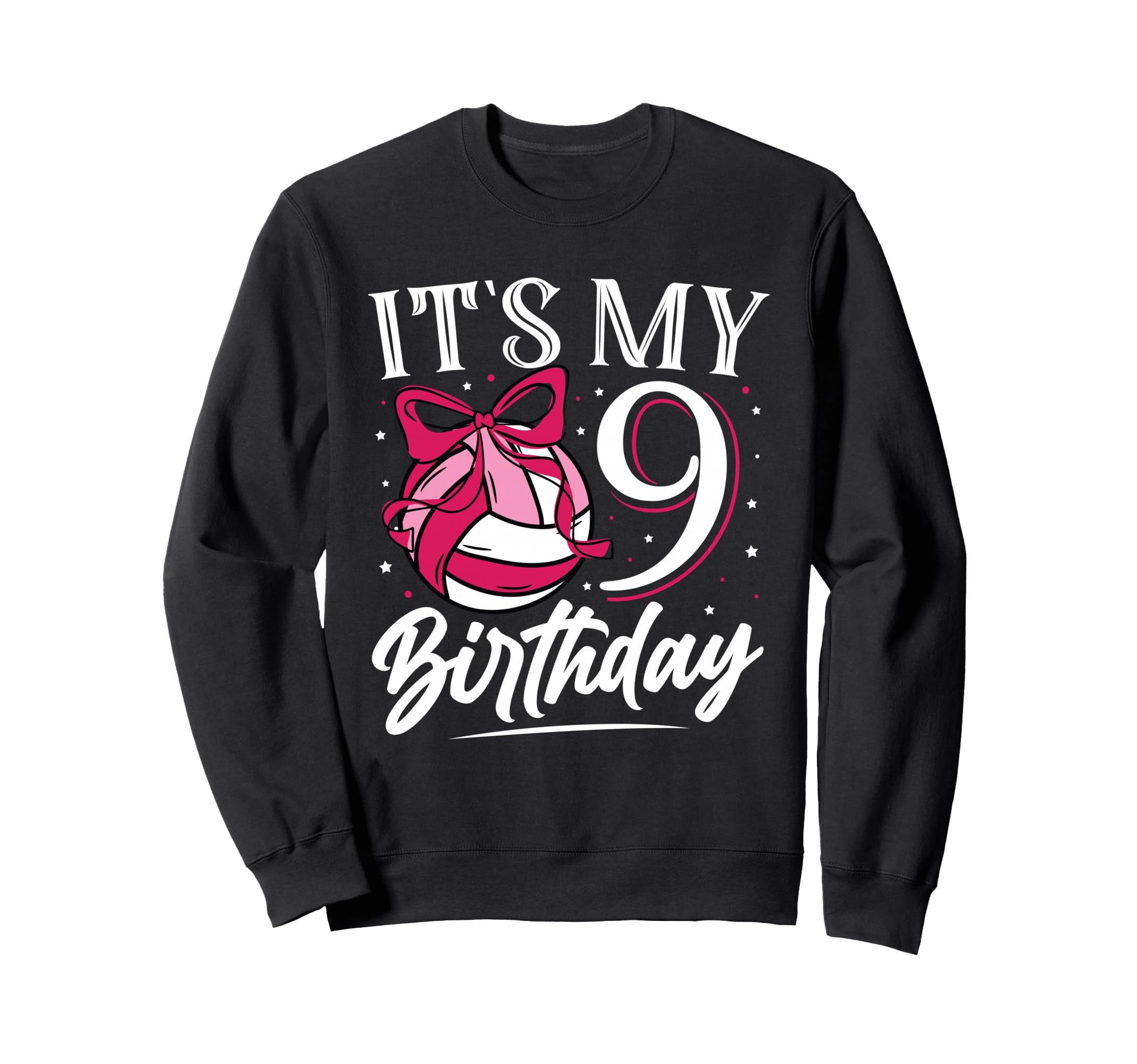 Its My Nine 9Th Birthday Sweatshirt - Aesthetic Graphic Men Women - T-Shirt, Sweatshirt, Hoodie