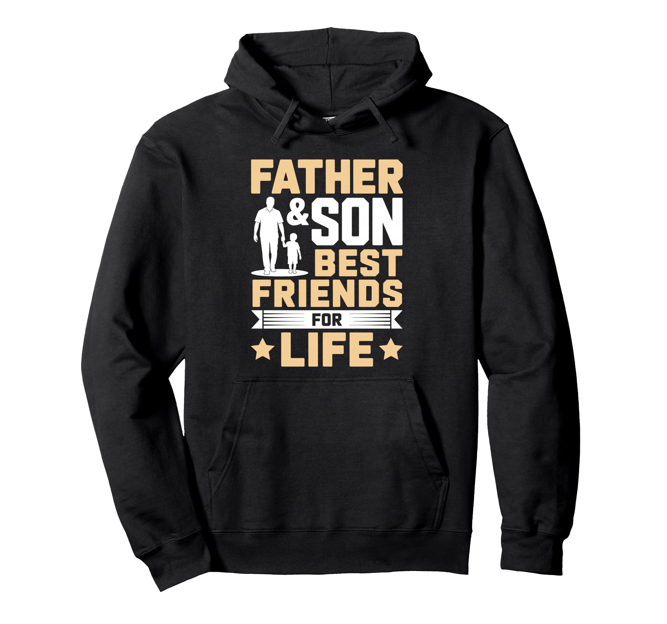 Father Son Best Friends Life Dad Son Hoodie - Aesthetic Graphic for Adults - T-Shirt, Sweatshirt, Hoodie