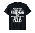 Freeman Gift Name Funny Fathers Day T-Shirt - Custom Art Print Men Women - T-Shirt, Sweatshirt, Hoodie