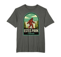Estes Park Co Bigfoot Travel T-Shirt - Trendy Graphic Unisex - T-Shirt, Sweatshirt, Hoodie