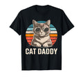 Cat Daddy Cat Lover Dad Fathers Day T-Shirt - Graphic Print for Adults - T-Shirt, Sweatshirt, Hoodie