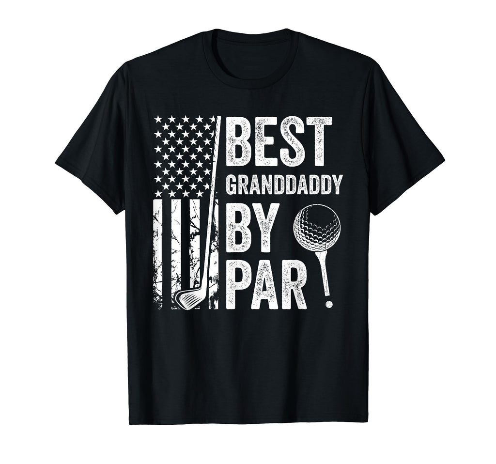 Best Granddaddy Par Usa Flag Golf T-Shirt - Streetwear Style Unisex - T-Shirt, Sweatshirt, Hoodie