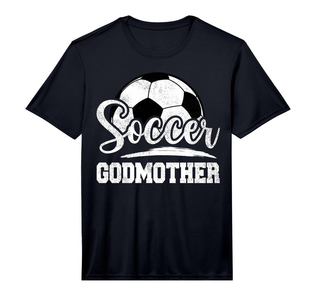 Mens Soccer Godmother Soccer Player T-Shirt - Graphic Print for Adults - T-Shirt, Sweatshirt, Hoodie