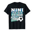Nini Birthday Soccer Family Matching T-Shirt - Minimalist Print for Adults - T-Shirt, Sweatshirt, Hoodie