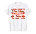 Skeet Shooting Grandpas Turn Discs Into T-Shirt - Custom Art Print Unisex - T-Shirt, Sweatshirt, Hoodie