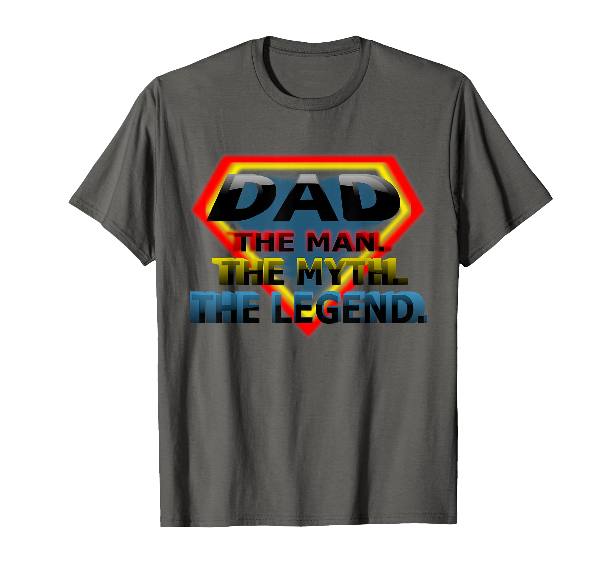 Super Dad Myth Legend T-Shirt - Trendy Graphic for Adults - T-Shirt, Sweatshirt, Hoodie