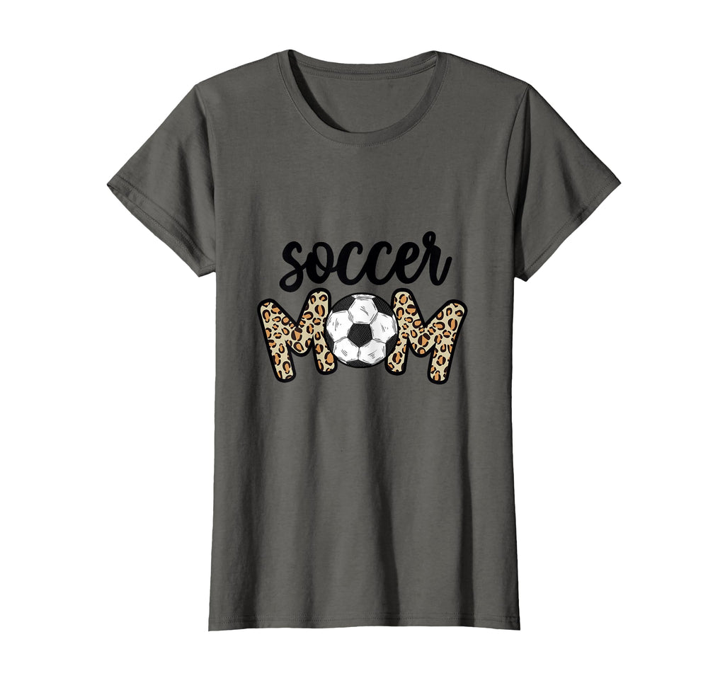 Leopard Soccer Mom Soccer Ball Game Day T-Shirt - Streetwear Style Unisex - T-Shirt, Sweatshirt, Hoodie