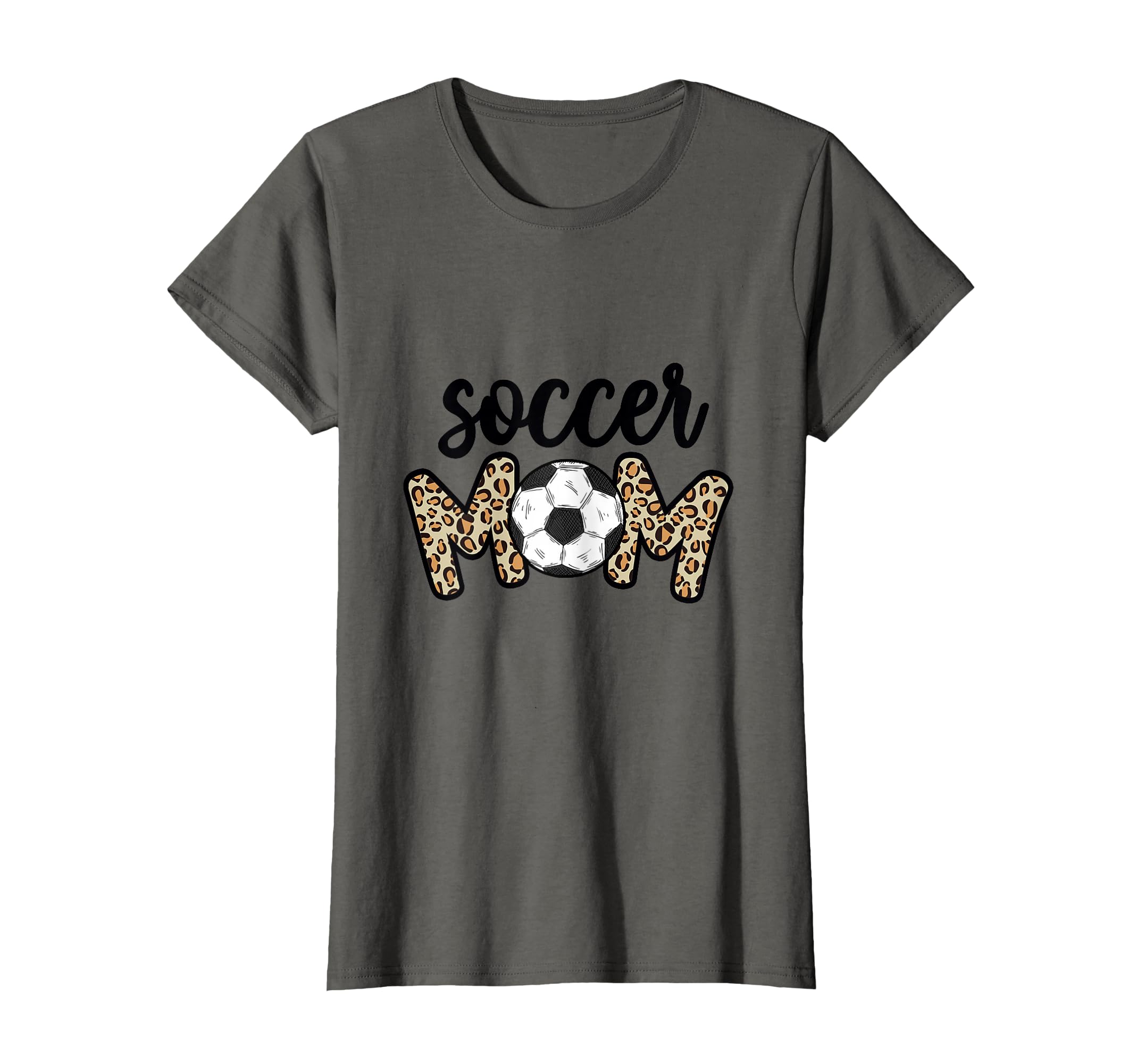 Leopard Soccer Mom Soccer Ball Game Day T-Shirt - Streetwear Style Unisex - T-Shirt, Sweatshirt, Hoodie