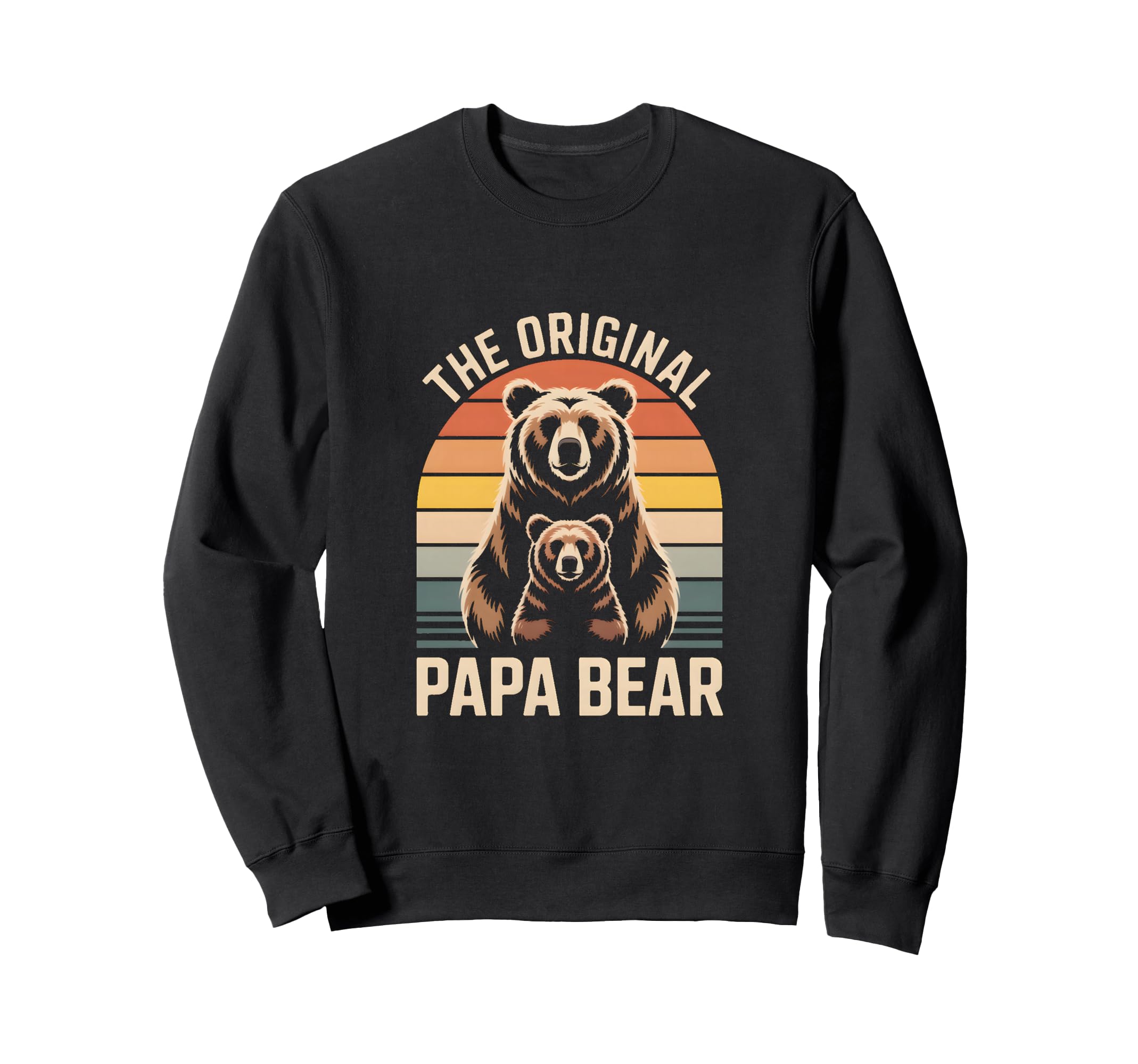 Original Papa Bear Family Sweatshirt - Custom Art Print Unisex - T-Shirt, Sweatshirt, Hoodie