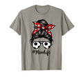 Soccer Mom Messy Bun Life Hair T-Shirt - Streetwear Style for Adults - T-Shirt, Sweatshirt, Hoodie