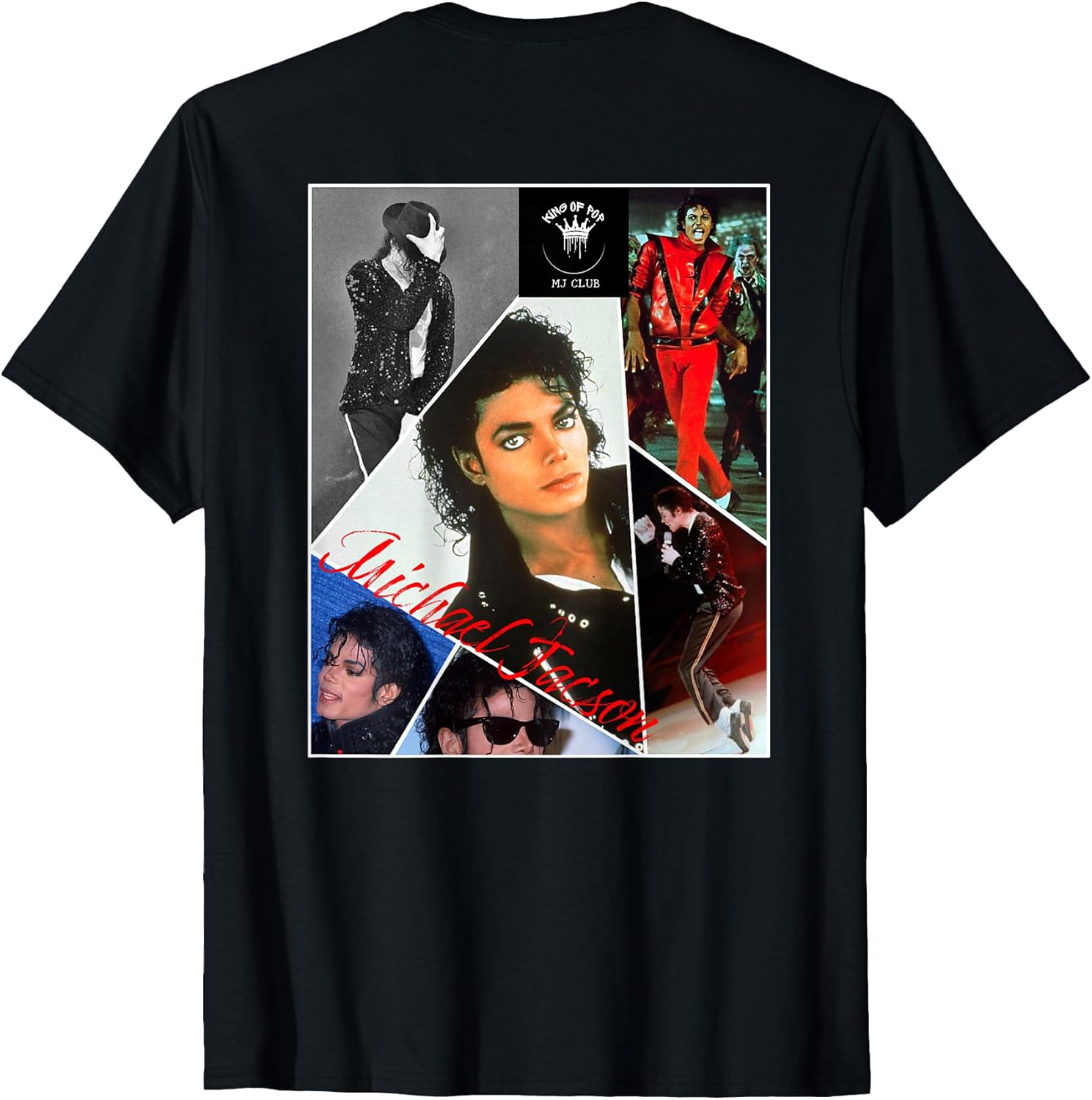 Michael Jackson 021 Back Printed - Adult & Kids T-Shirts, Sweatshirts & Hoodies apparel design preview 1