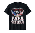 Veteran Papa Usa Veterans Day Us Army T-Shirt - Trendy Graphic for Adults - T-Shirt, Sweatshirt, Hoodie