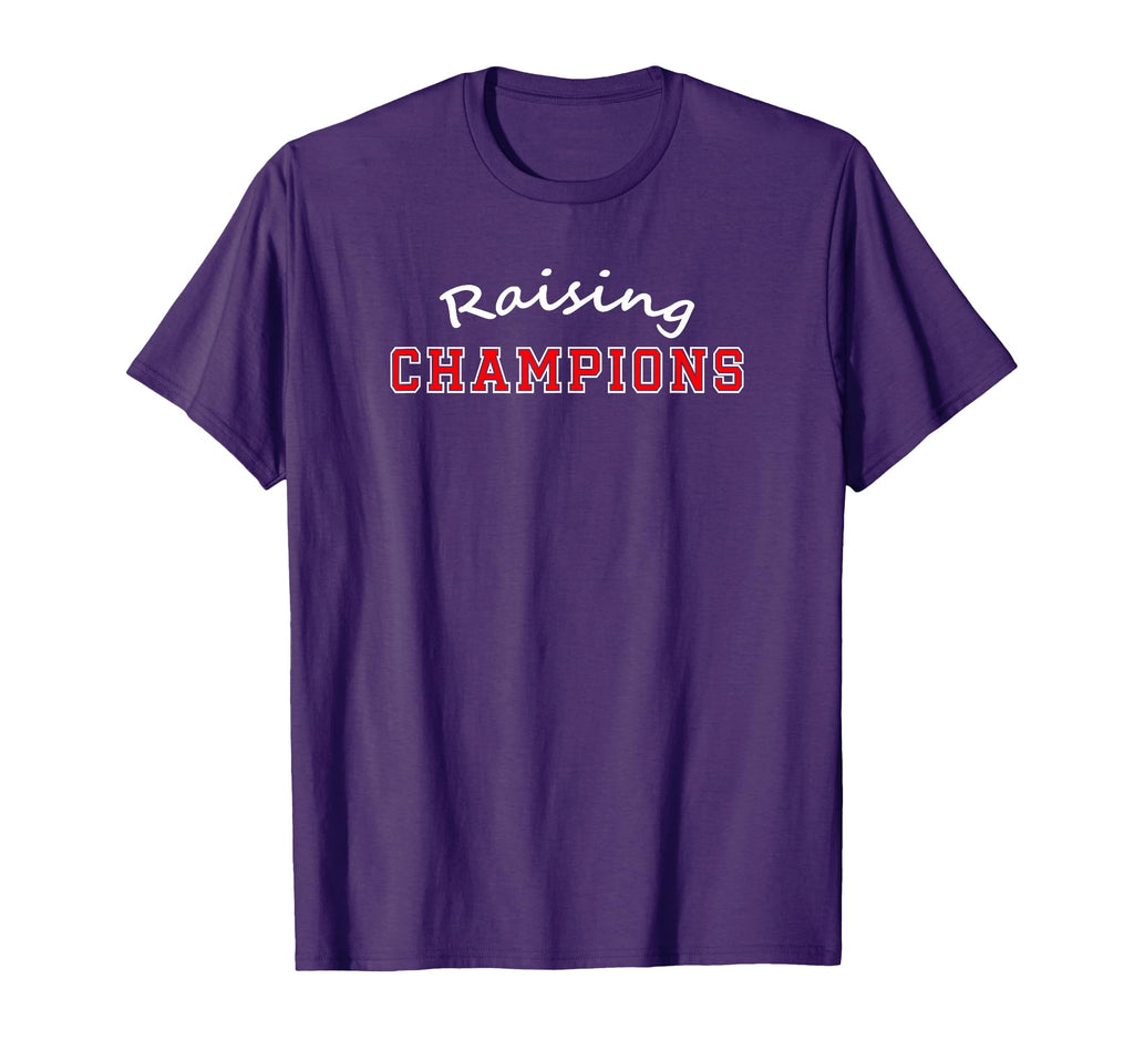 Raising Champions Football Baseball T-Shirt - Custom Art Print Men Women - T-Shirt, Sweatshirt, Hoodie