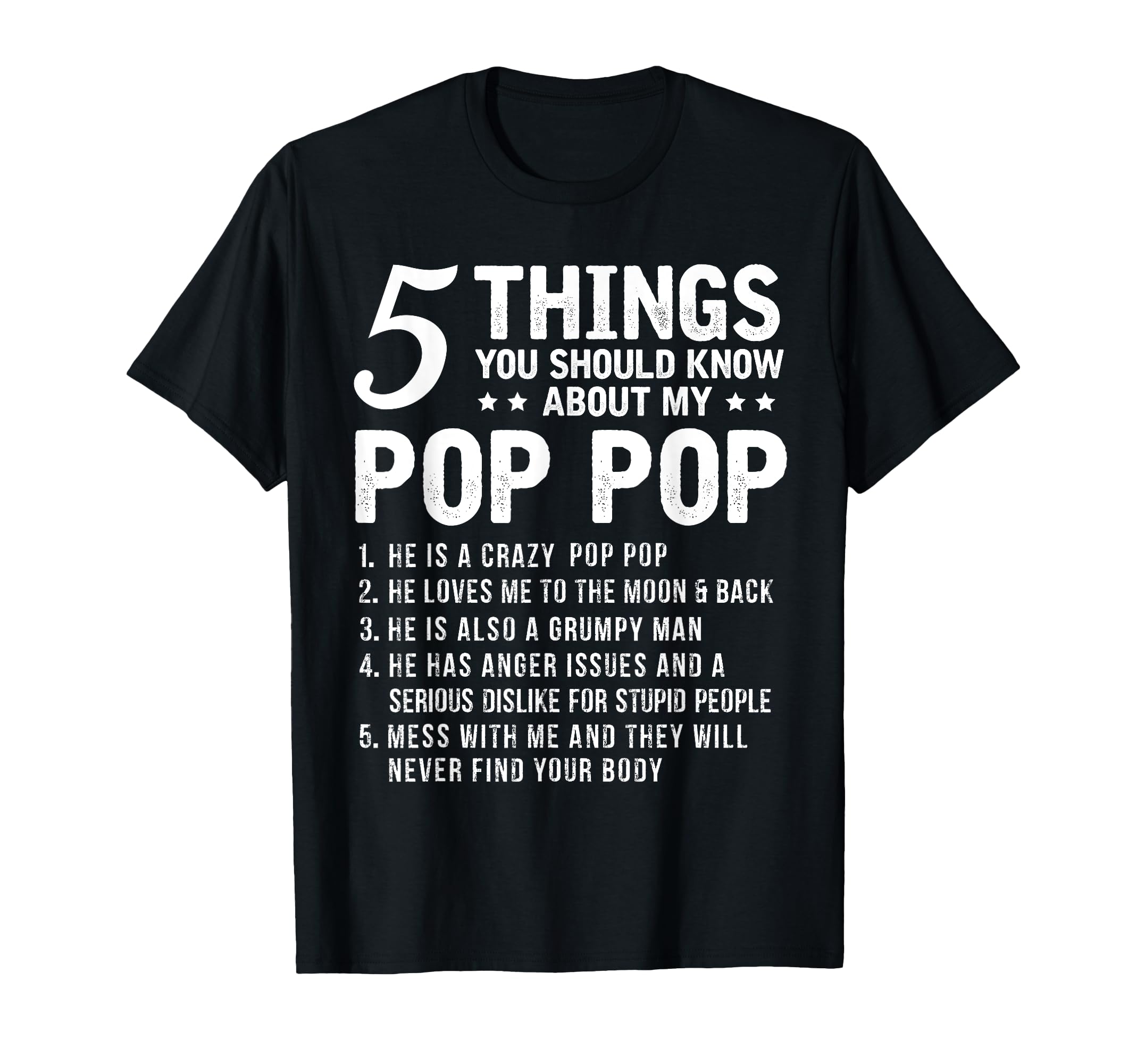5 Things You Should Know About My Pop T-Shirt - Streetwear Style Men Women - T-Shirt, Sweatshirt, Hoodie